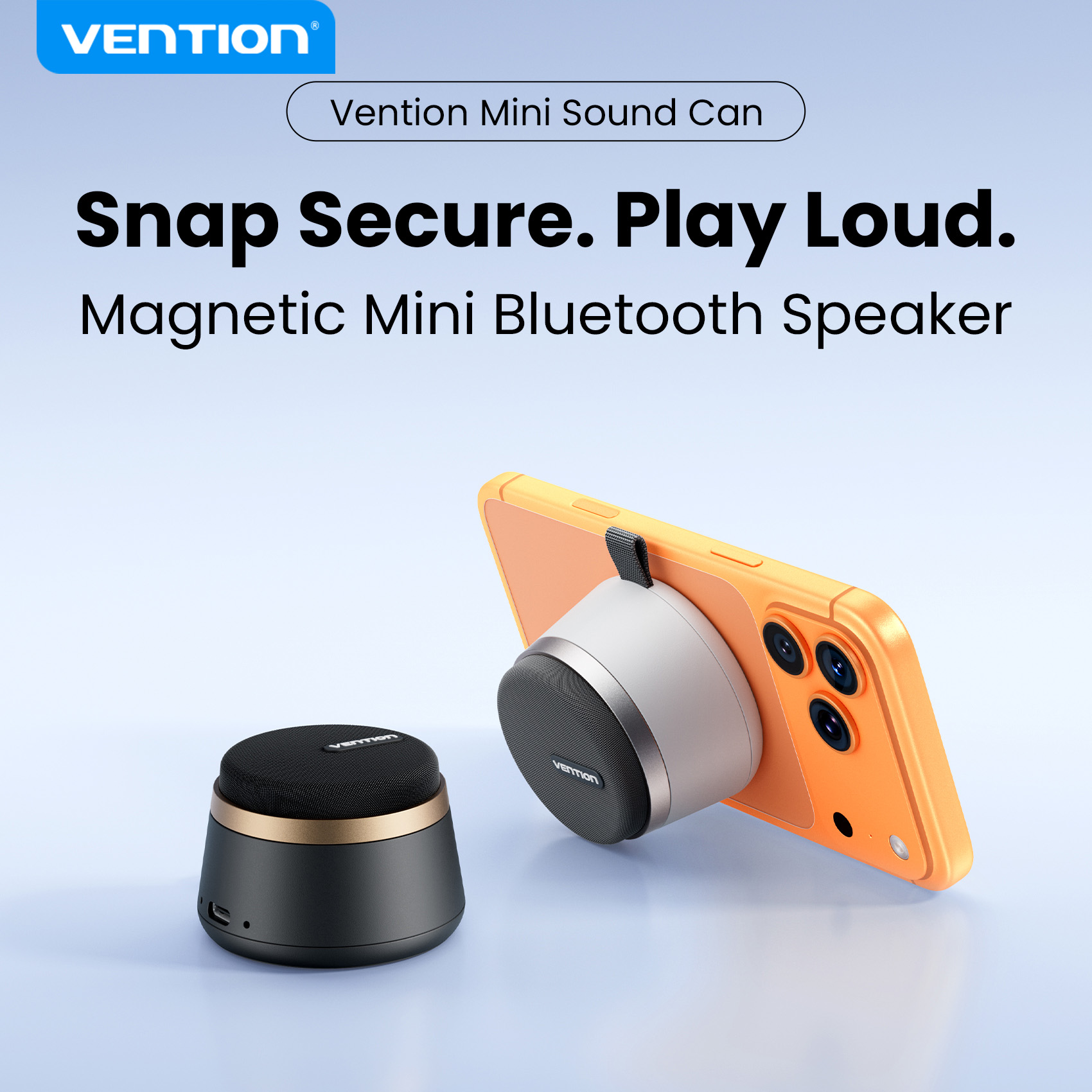 Google Speaker Nest Mini - Vention 마그네틱 휴대용 블루투스 스피커 IPX6