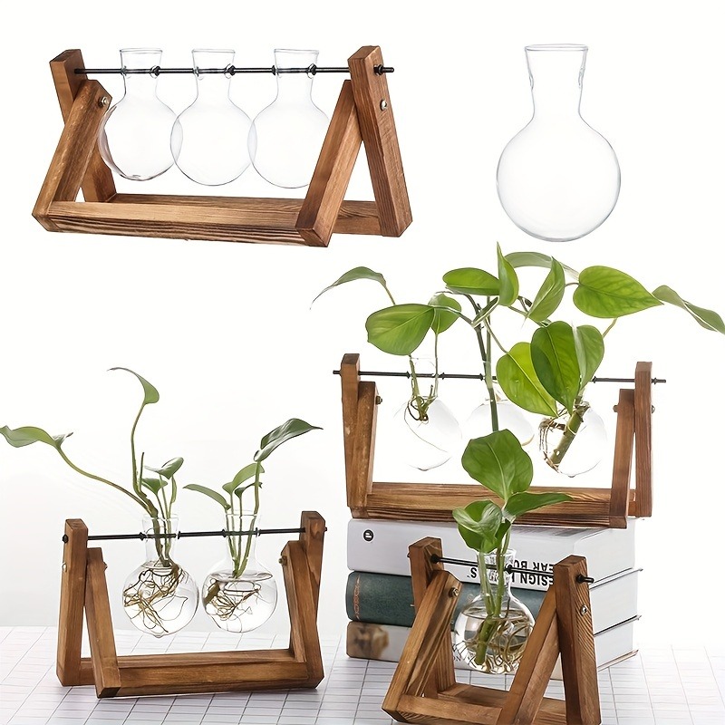 Propagation Station Vase - 탁상 유리 화분 전파 스테이션, 수경