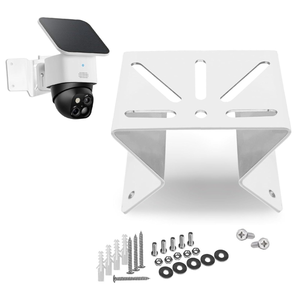 Eufy Security용 화이트 코너 마운트 브래킷  - Eufy Camera S340 리뷰 및 가격