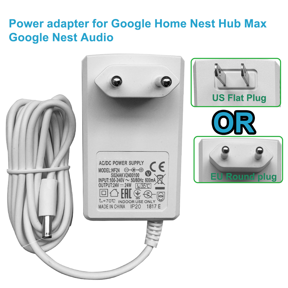 24V 전원 어댑터, 구글 홈 네스트 허브 맥스, 구글 - Google Speaker Nest Hub 리뷰 및 가격