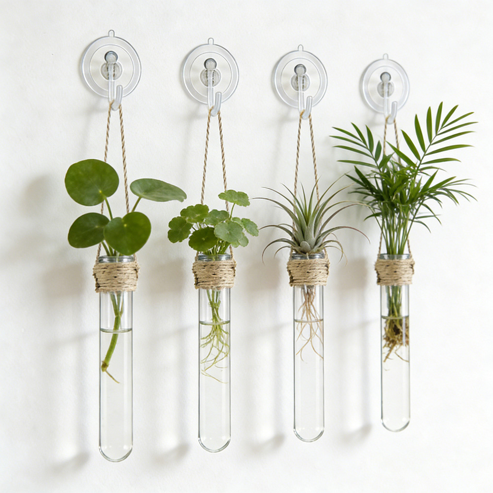 수경 재배 꽃병 벽걸이 시험관 화병 수경재배 홈 오피스 - Propagation Station Vase 리뷰 및 가격