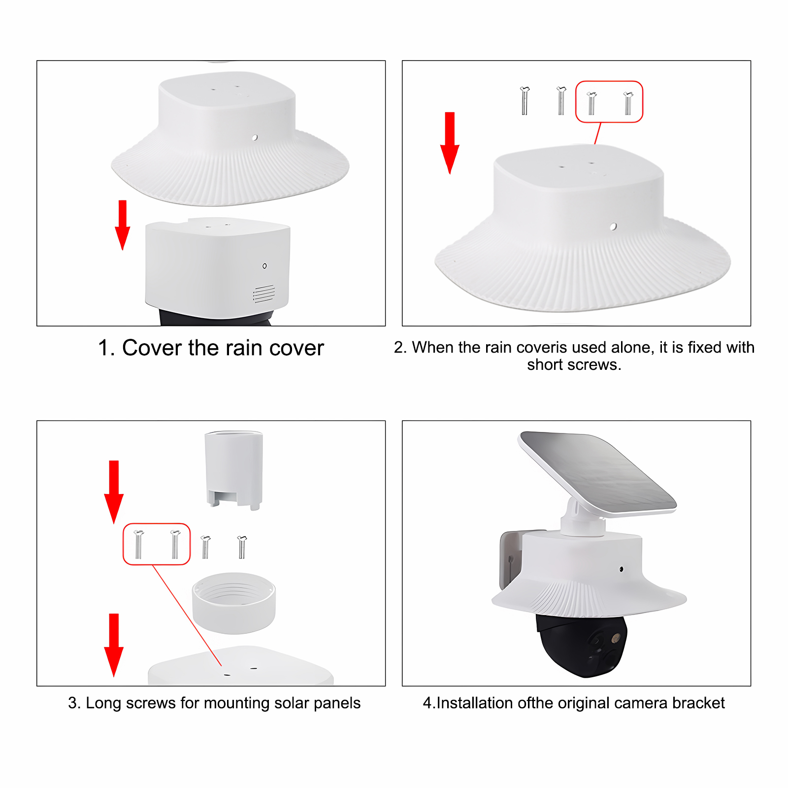 비바람에 견디는 커버 보안 카메라 Eufy S340 용 - Eufy Camera S340 리뷰 및 가격