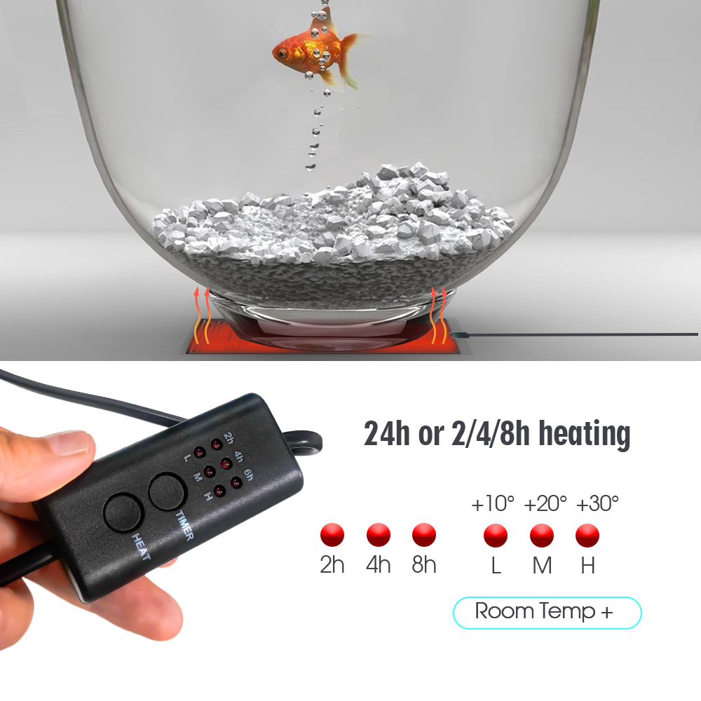 EU 플러그 파충류 온도 조절기 열 매트, 테라리움 등 - Heat Mat Seedling 리뷰 및 가격
